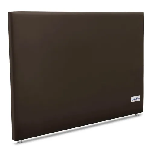 Respaldo Sena Veludo Marron 12x125x160 - Respaldos de cama, Uruguay | Castro