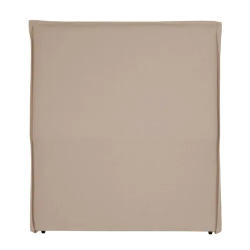 Respaldo Plaza y media tela natural - Beige en Beige - Respaldos de cama, Uruguay | La Cueva Muebles