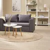 Mesa auxiliar TAPS 55x55 blanco/bambú en Beige - Mesas de arrimo, Uruguay | JYSK, vista 4 de 5