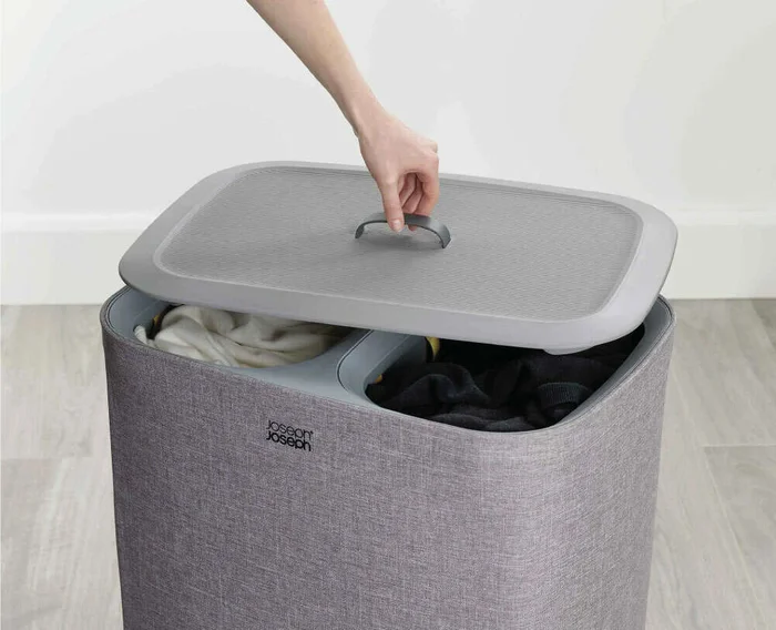 CESTO ORGANIZADOR DE ROPA - GRIS - 90 LTS - JOSEPH JOSEPH en Gris - Canastos, Uruguay | La Iberica, vista 4