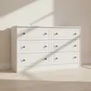 Cómoda 6 Cajones Mdf Blanco Americano Plus en Blanco - Cómodas, Uruguay | Divino, vista 1 de 3