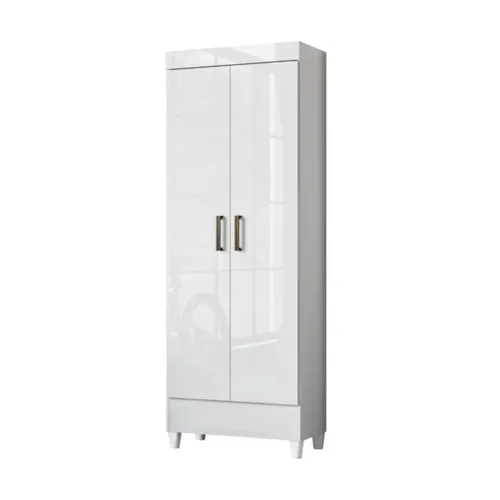 Ropero 2 puertas - Blanco - Linea FIT en Blanco - Roperos y placares, Uruguay | Rústico Hogar