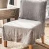 SILLA SOHO - LINO ALTO GRAMAJE - GRIS OSCURO en Gris - Butacas, banquetas y puffs, Uruguay | La Iberica, vista 3 de 10