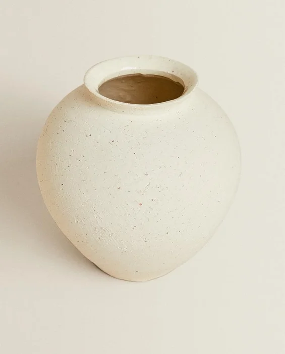 JARRÓN CERÁMICA TEXTURA - Jarrones, Uruguay | Zara Home, vista 3