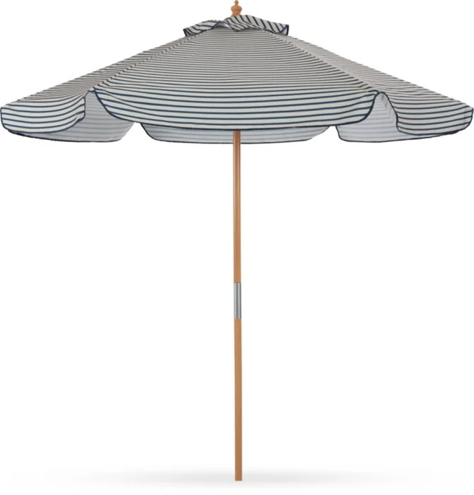 Sombrilla SMYGEHUK Ø200 natural/azul - Muebles para el exterior, Uruguay | JYSK