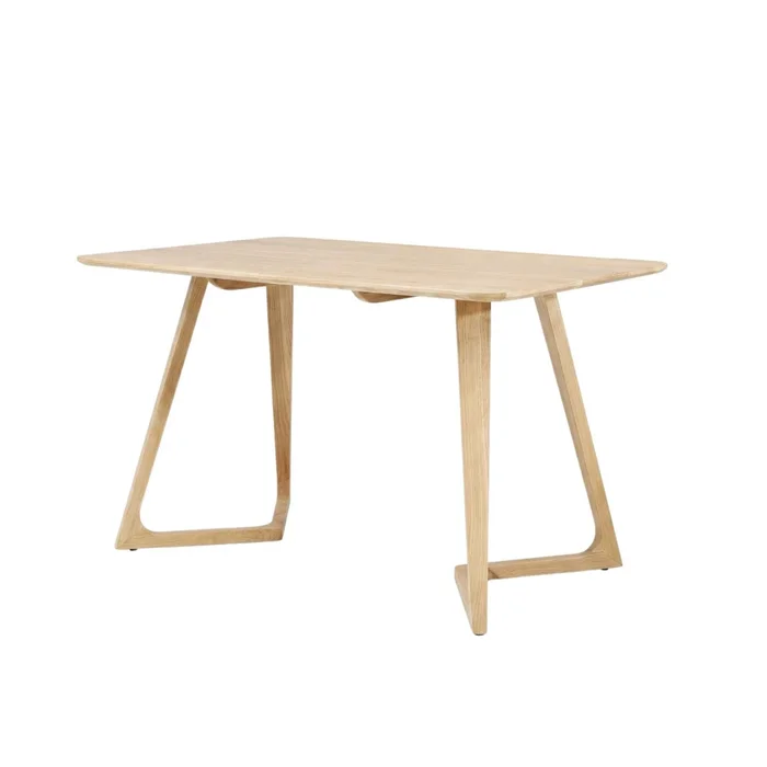 Mesa de comedor Aura - Madera Maciza 120 cm - Línea Serena en Madera natural - Mesas de comedor, Uruguay | Ecowood, vista 2