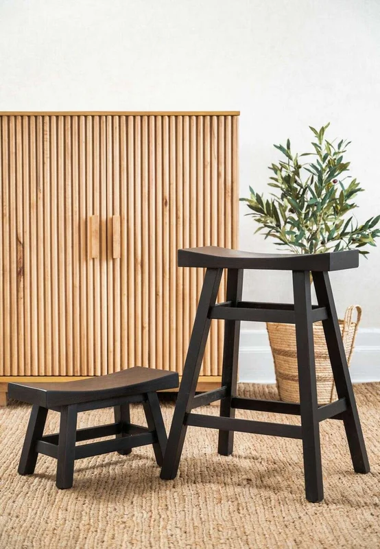 BANCO TAO NEGRO - SMALL en Negro - Butacas, banquetas y puffs, Uruguay | La Iberica, vista 6