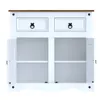 Aparador 2+2 Linea Naturale - Blanco/Roble en Multicolor - Aparadores y recibidores, Uruguay | La Cueva Muebles, vista 3 de 16