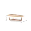 Mesa de Centro Wine - Alta - Madera Natural en Beige - Mesas de living, Uruguay | NYR, vista 4 de 4