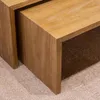 Set de mesas nido Sofi en Madera natural - Mesas de living, Uruguay | De Arcos, vista 3 de 3