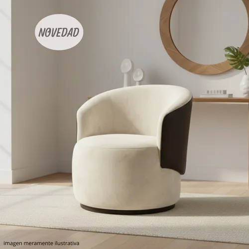 Sillon Beatriz en Beige - Sillones y sofás, Uruguay | Moderna Hogar