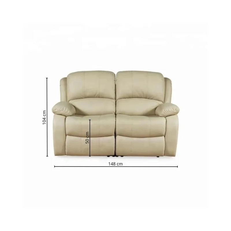 Sillon Reclinable 2 Cuerpos en Beige - Sillones y sofás, Uruguay | La Cueva Muebles, vista 3