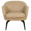 Butaca Fija 1 Cuerpo Cuero-100-natural Verde 1002 Khaki en KHAKI - Sillones y sofás, Uruguay | Divino, vista 3 de 7