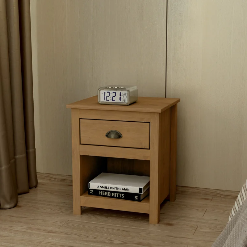 FINESTRA-MESA DE LUZ TOPAZIO 1 CAJON 9100-N - Mesas de luz, Uruguay | Alfa Ventas, vista 3