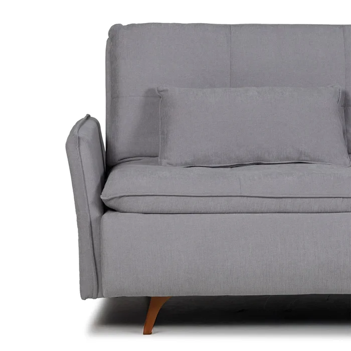 Sofá Cama Maira - C/Brazos - Tela Microfibra - 10286 (Gris) en Gris - Sillones y sofás, Uruguay | Nyr, vista 5