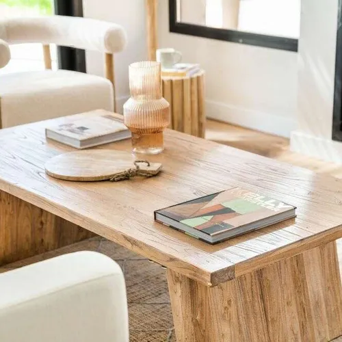 MESA LIVING AUSTRALIA - 1.50 X 0.77 en Madera natural - Mesas de living, Uruguay | La Iberica