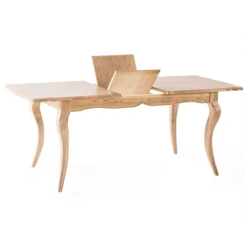 Mesa Extensible en Madera natural - Mesas de comedor, Uruguay | Viladecó Muebles