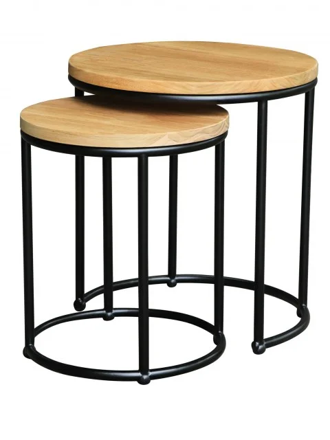 Set de Mesa Nido Anthony en Madera natural - Mesas de living, Uruguay | New York Home