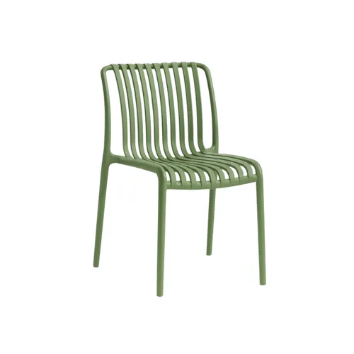 SILLA LÍNEAS PP en Verde oliva - Muebles para el exterior, Uruguay | Masinfinito Casa