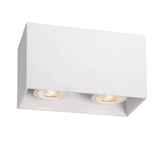 Luminaria de techo Prisma Doble Downlight en Blanco - Lámparas colgantes, Uruguay | Serlux