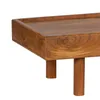 Mesa Ratona Madera Marron Vintage Castaño en Marrón - Mesas de living, Uruguay | Divino, vista 4 de 8