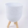 Maceta Teli - Blanco en Blanco - Decoración, Uruguay | Indian, vista 1 de 4