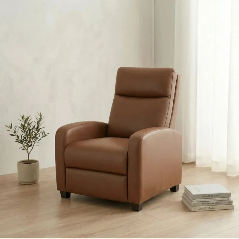Butaca 1 Cuerpo Tela Repelente al Agua Living - Marrón Cuerina en Marrón - Sillones y sofás, Uruguay | Ecowood
