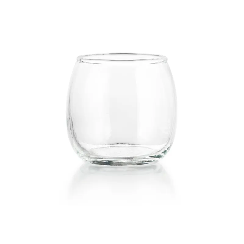 VOTIVO 149ML ROLY POLY CRISA. H6.2CM en Transparente - Jarrones, Uruguay | Decohogar