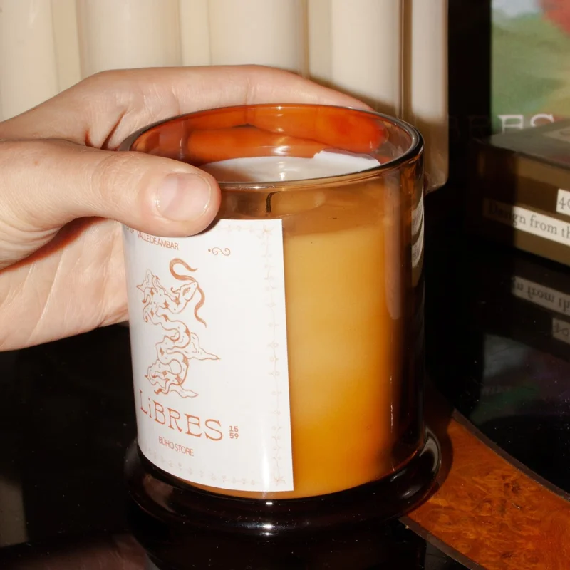 Vela aromática Valle de Ambar 280g - Velas y Portavelas, Uruguay | Buho Store, vista 3