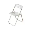Silla Plia Plegable Acrílico y Aluminio - Transparente - Sillas, Uruguay | Berna home, vista 1 de 3