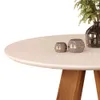 Mesa de Comedor Redonda Blanca Línea París en Blanco - Mesas de comedor, Uruguay | Ecowood, vista 3 de 5