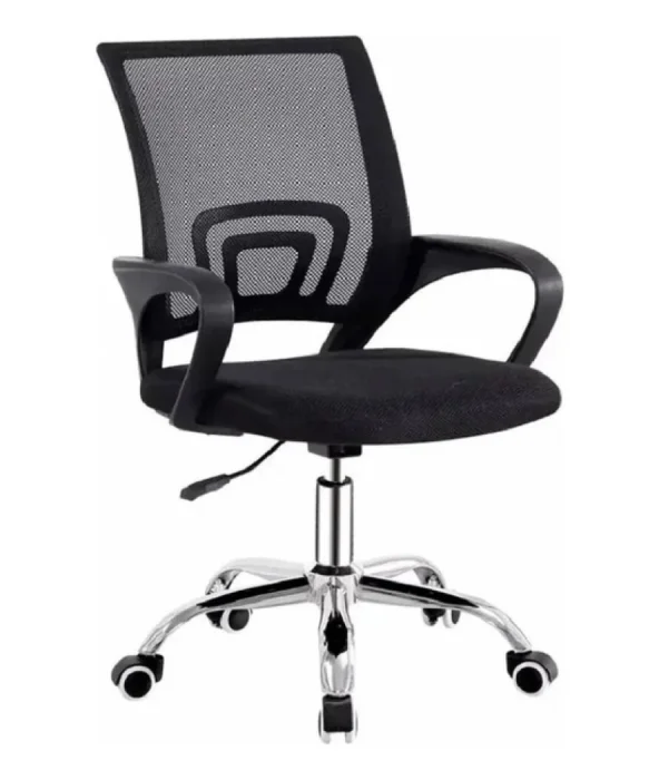 Silla Escritorio Mesh Asiento Tela (imp) Mc099b en Negro - Escritorios y sillas de escritorio, Uruguay | Albanés