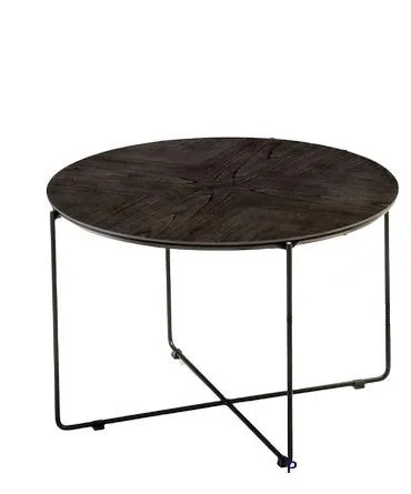 Mesa Leila en Negro - Mesas de living, Uruguay | Furest
