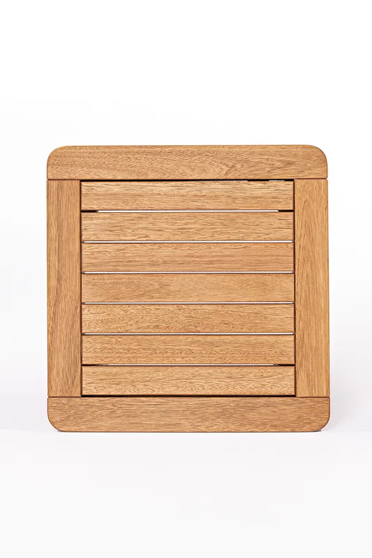 MESA DE LATERAL RECANTO 50x50x50CM JATOBA - Muebles para el exterior, Uruguay | Vinibel, vista 3