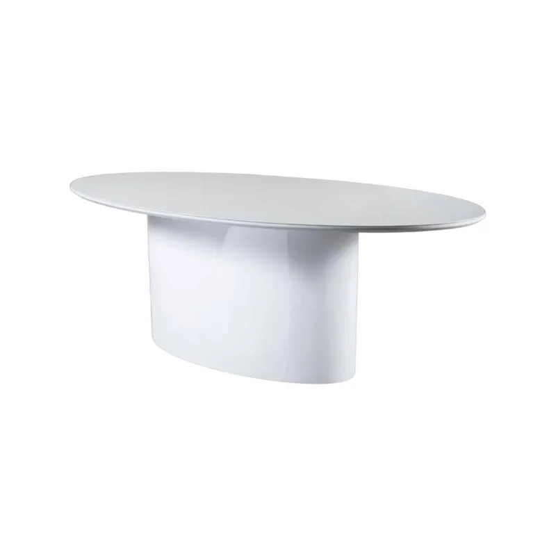 MESA COMEDOR SAMBRE 200X110x77cm en Blanco - Mesas de comedor, Uruguay | Vinibel
