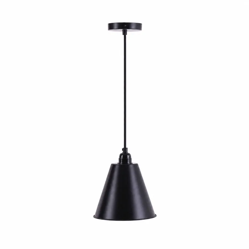 Lámpara De Techo Metal Negro 36740 en Negro - Lámparas colgantes, Uruguay | Divino