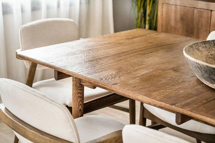 MESA COMEDOR MILANO - ROBLE - 1.90 X 0.90 MTS en Marrón - Mesas de comedor, Uruguay | La Iberica, vista 12