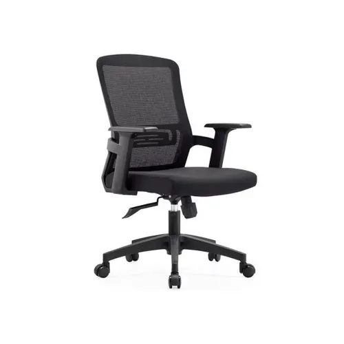 SILLA DE ESCRITORIO NEGRA RH RESP MALLA MC099BF01 en Negro - Escritorios y sillas de escritorio, Uruguay | Rosas Hermanos