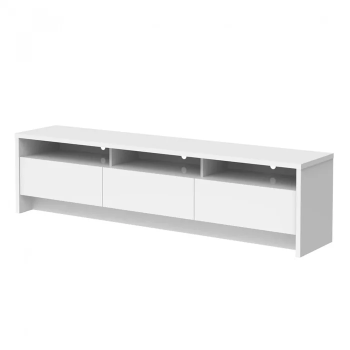 Rack de Tv 219 - Aspen - Blanco en Blanco - Muebles para TV, Uruguay | Rústico Hogar, vista 2