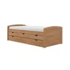 Cama Marinera 1 Plaza Madera Maciza Con Cajones - Ulli - Marron en Marrón - Dormitorio, Uruguay | Rústico Hogar, vista 1 de 4