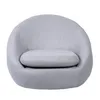 Butaca Giratoria Tela Gris Oslo en Gris - Sillones y sofás, Uruguay | Divino, vista 2 de 6