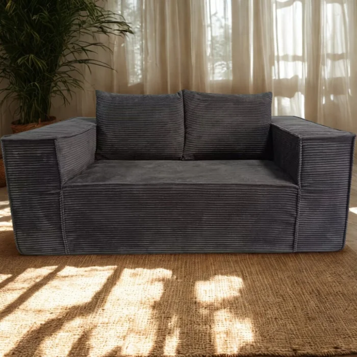 Sillon 2 Cuerpos Comfycube en Gris - Sillones y sofás, Uruguay | La Cueva Muebles, vista 5