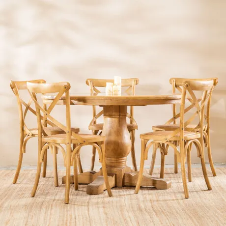 Juego De Comedor Lena + 5 Amelie - Mesas de comedor, Uruguay | Aihaus