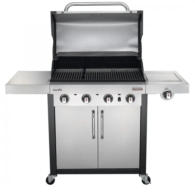 Barbacoa A Gas Acero-inoxidable Gris Serie 525 en Gris - Exterior, Uruguay | Divino