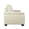Sofa 3 Cuerpos Cuero-100-natural Natural-beige Venecia Crudo en Blanco - Sillones y sofás, Uruguay | Divino, vista 4 de 6