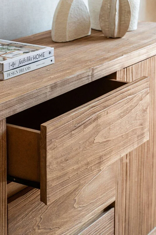 APARADOR MALVA - 2 MTS en Madera natural - Bibliotecas, Uruguay | La Iberica, vista 7