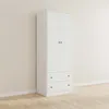 Placard 2 Puertas Mdf Blanco Americano Plus en Blanco - Roperos y placares, Uruguay | Divino, vista 1 de 4