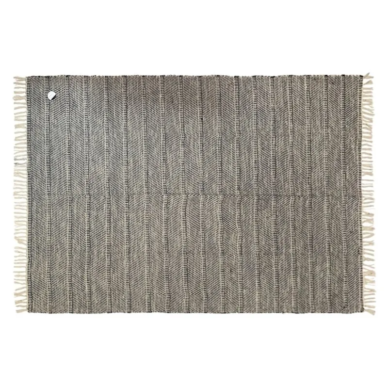 ALFOMBRA 170X250CM JASPEADO FLECOS NATURAL Y NAVY - Textiles, Uruguay | Decohogar