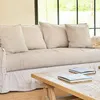 SILLON ALMA LINO GRIS CLARO - 2.30 MTS en Gris - Sillones y sofás, Uruguay | La Iberica, vista 1 de 15