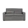 Sofá Cama Londres - Tela Microfibra - TC1011 (Grafito) en Gris - Sillones y sofás, Uruguay | NYR, vista 5 de 8